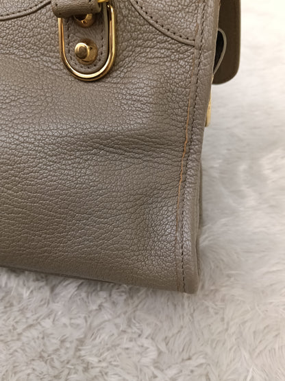 Balenciaga Mini City Edge Grey GHW 2016