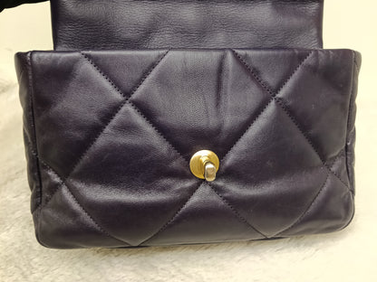 Chanel C19 Small Dark Purple GHW #30