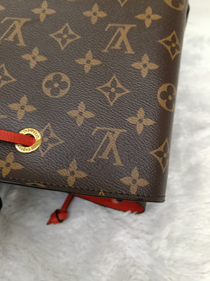 LV Neo Noe MM Monogram Coquelicot 2018