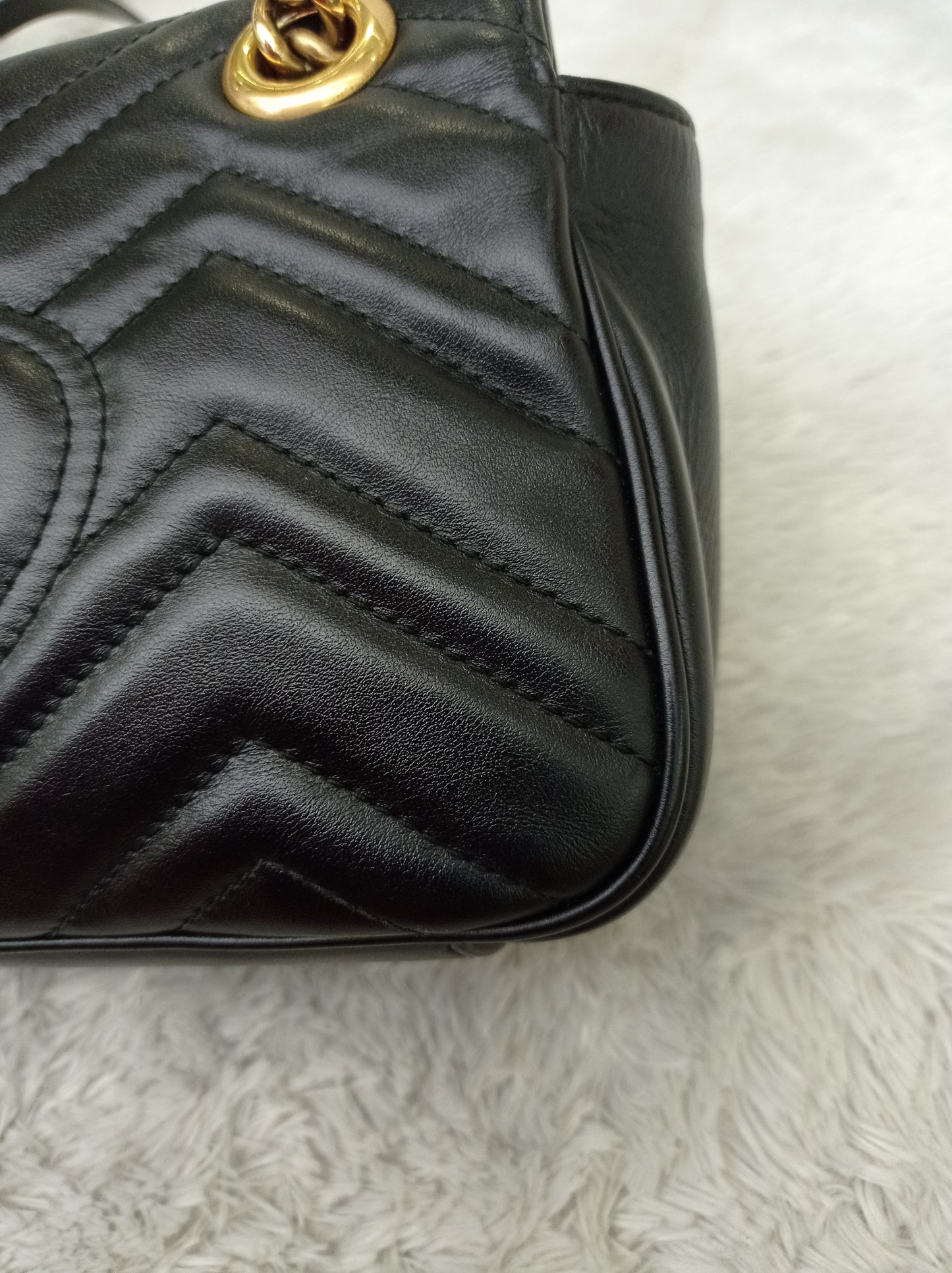 Gucci Marmont Mini Black GHW