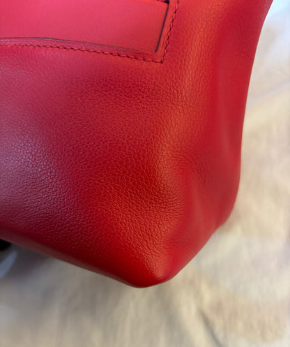 Hermes 2424 Mini Evercolour Swift Rouge De Coeur GHW #Y