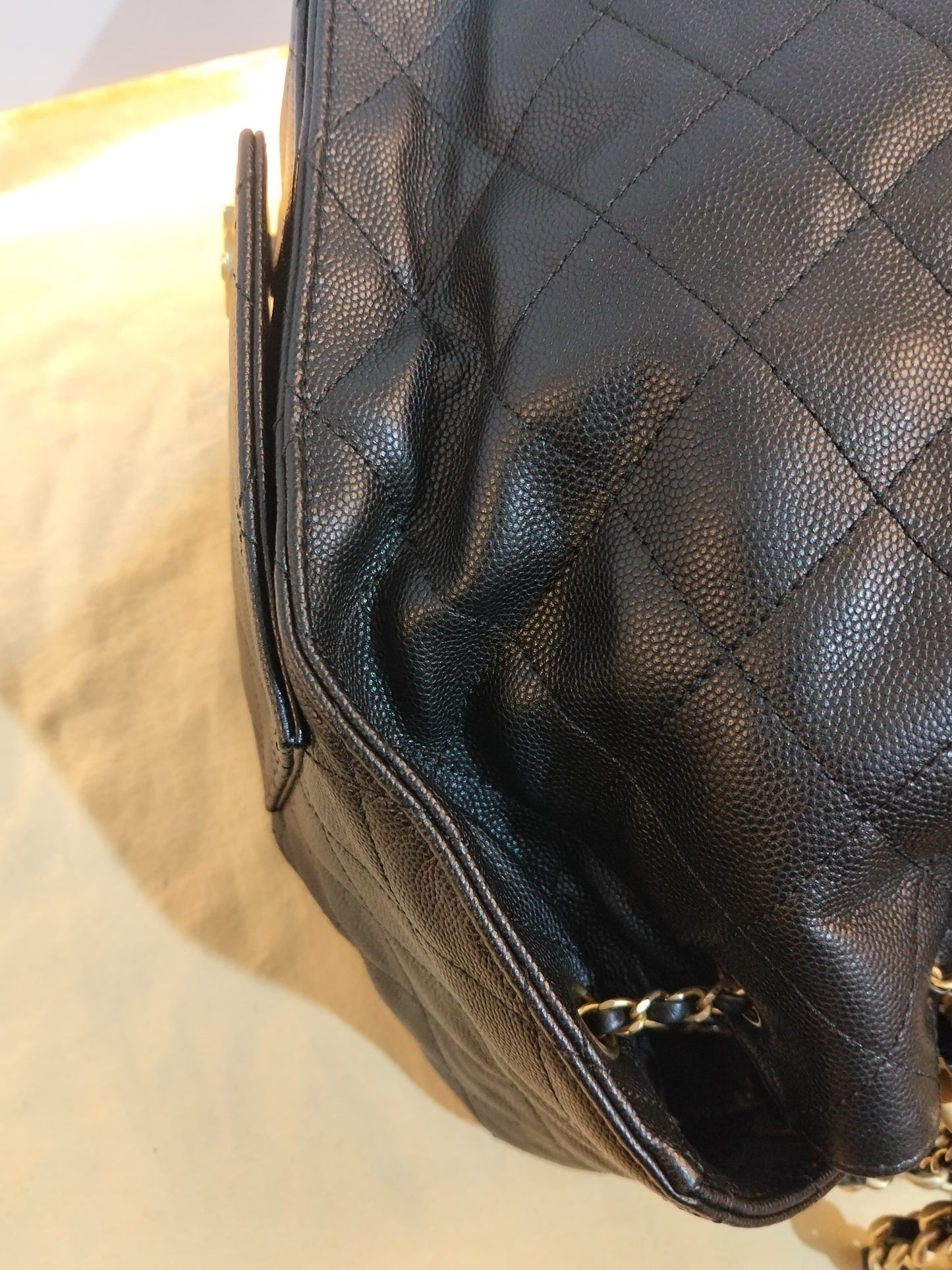 Chanel C25 Medium Caviar Black GHW 2025 (CHIP)
