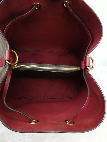 LV Neo Noe MM Damier Cherry Berry 2019