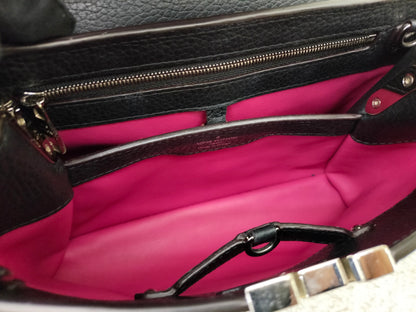 LV Capucines BB Black Handle Python 2018