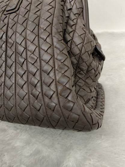 Bottega Veneta Intrecciato Doctor Bag Dark Grey RHW 2009