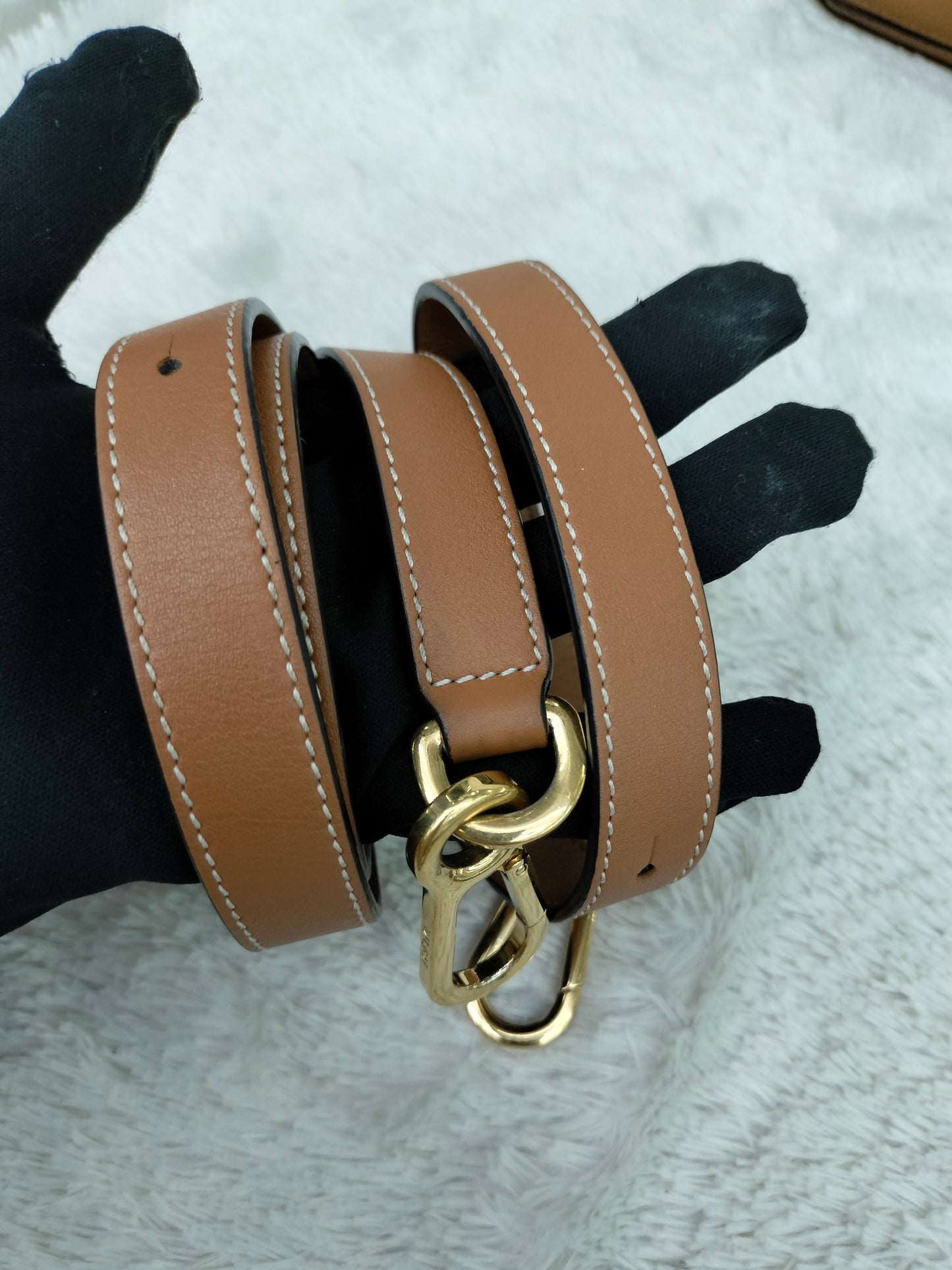 Loewe Puzzle Small Grained Tan GHW 2020