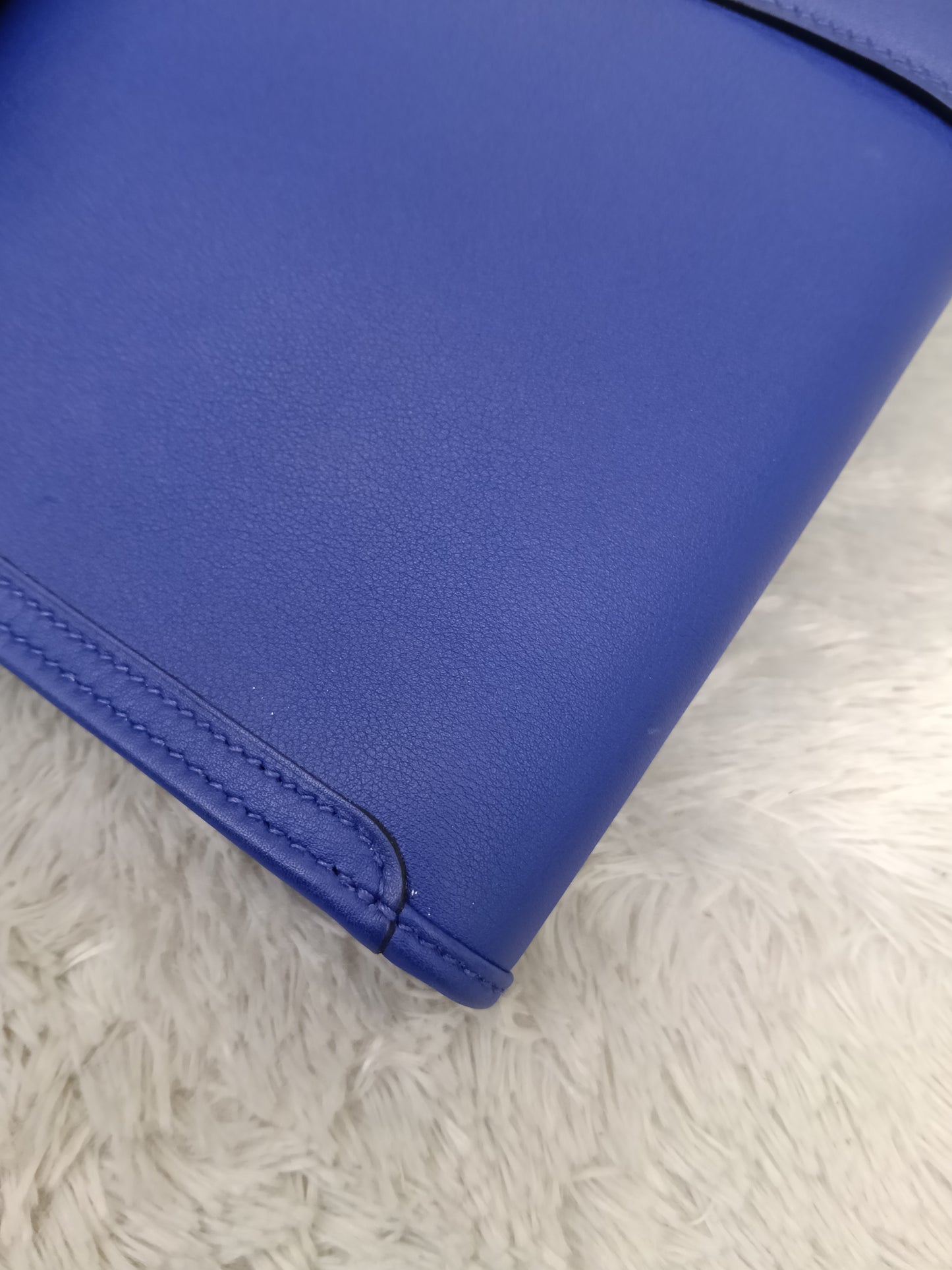 Hermes Jige Elan Swift Blue Electric #A