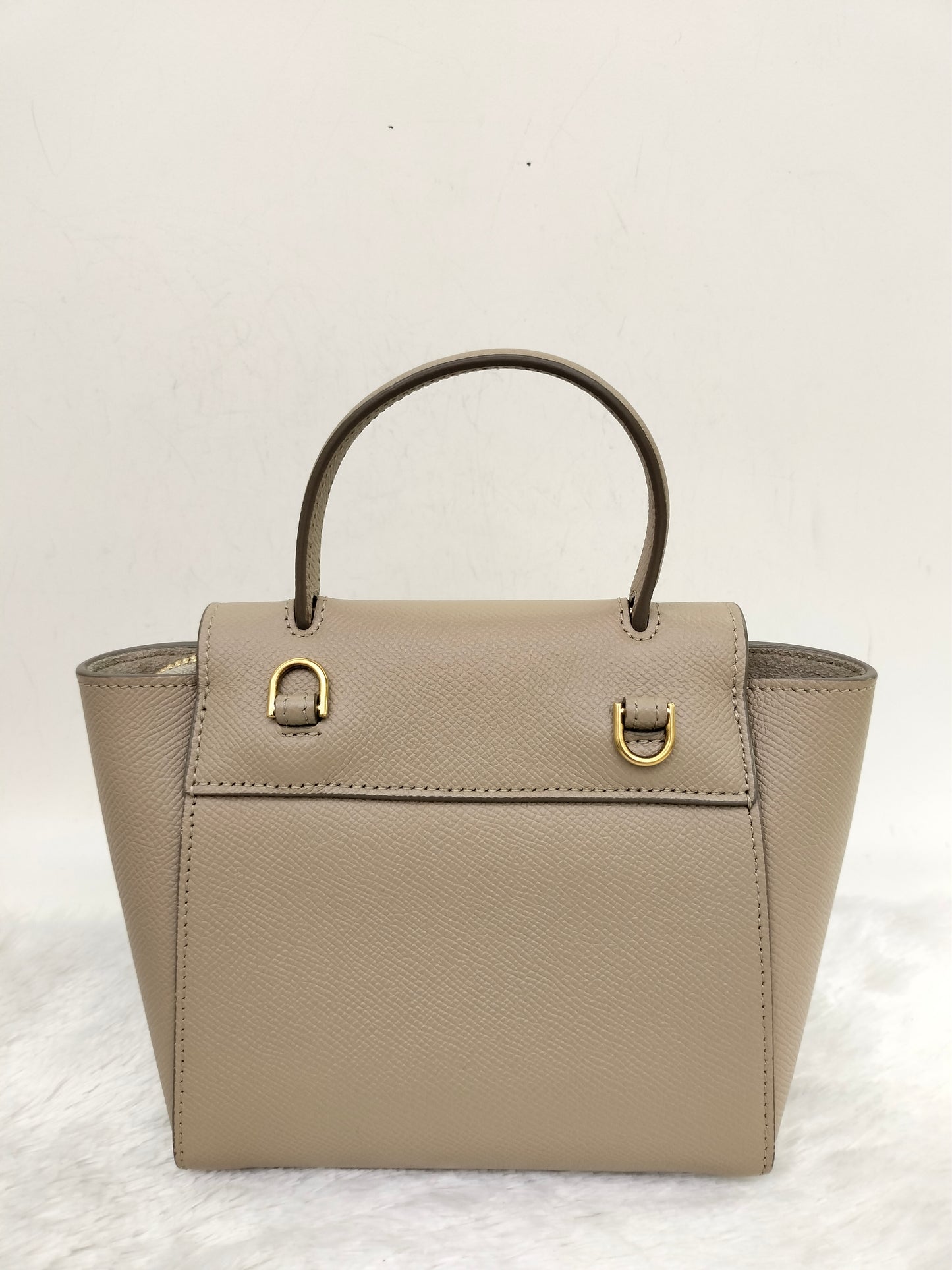 Celine Pico Belt Grained Taupe GHW 2021