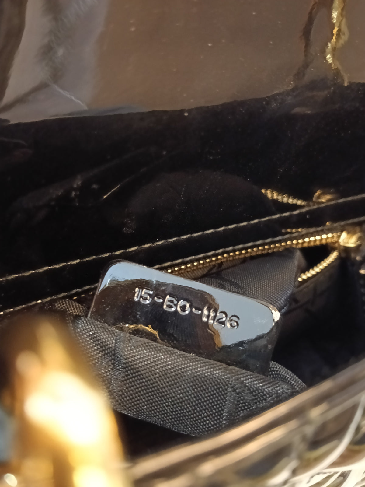 Lady Dior Mini Patent Black GHW 2016