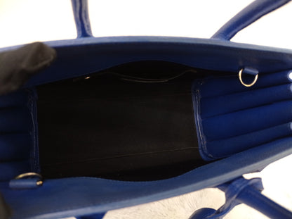 YsL SDJ Mini Grained Blue SHW 2015
Size 26 x 21 x 12cm