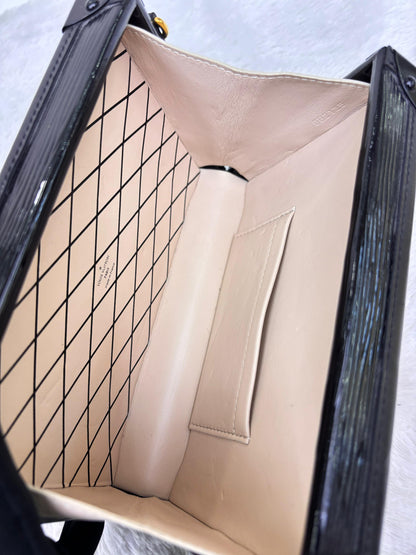 LV Petite Malle Epi Coquelicot Black 2015