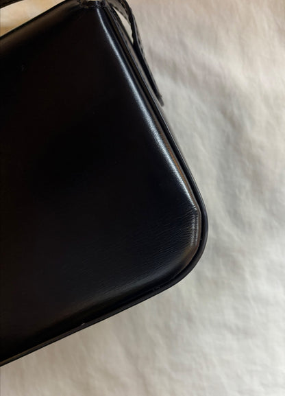Celine Triomphe Shoulder Calfskin Black GHW 2022
