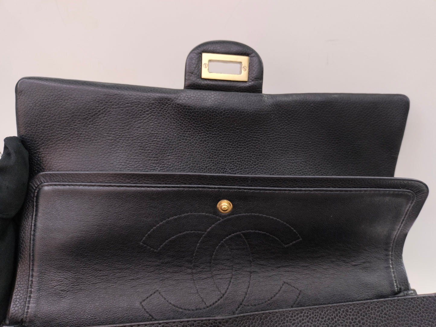 Chanel Reissue 226 Caviar Black GHW DF #19
