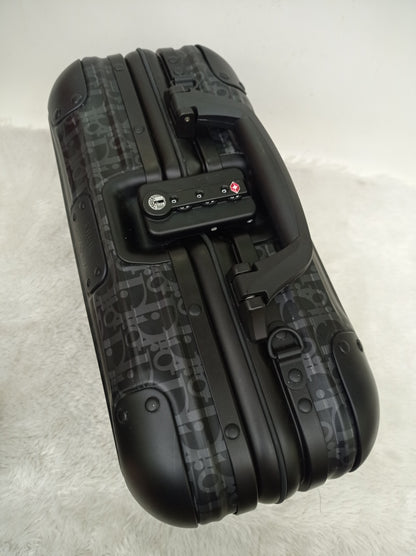 Dior X Rimowa Carry On Case Aluminium Oblique Black 2020