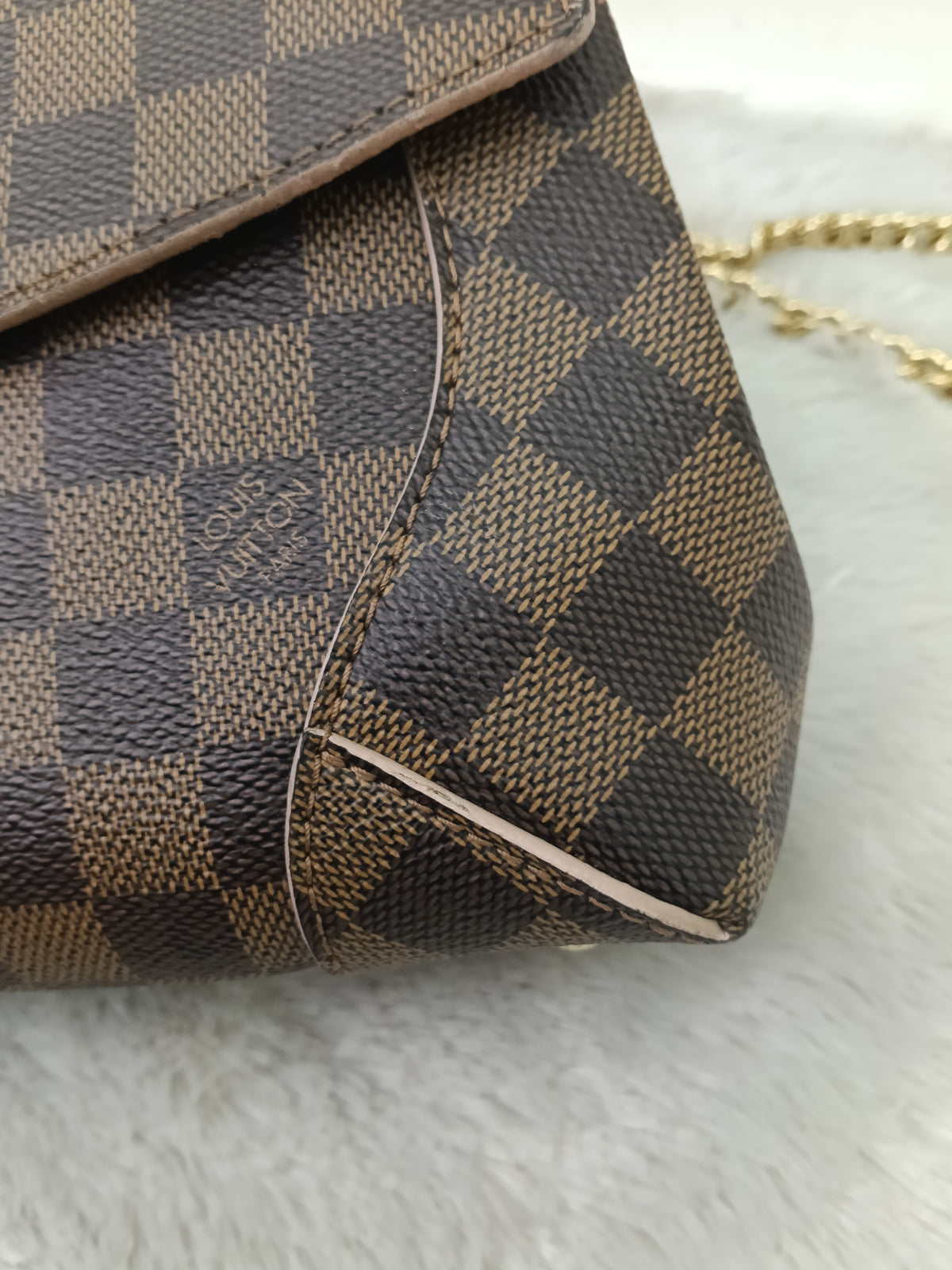 LV Caissa Flap Damier Rose Ballerine 2016