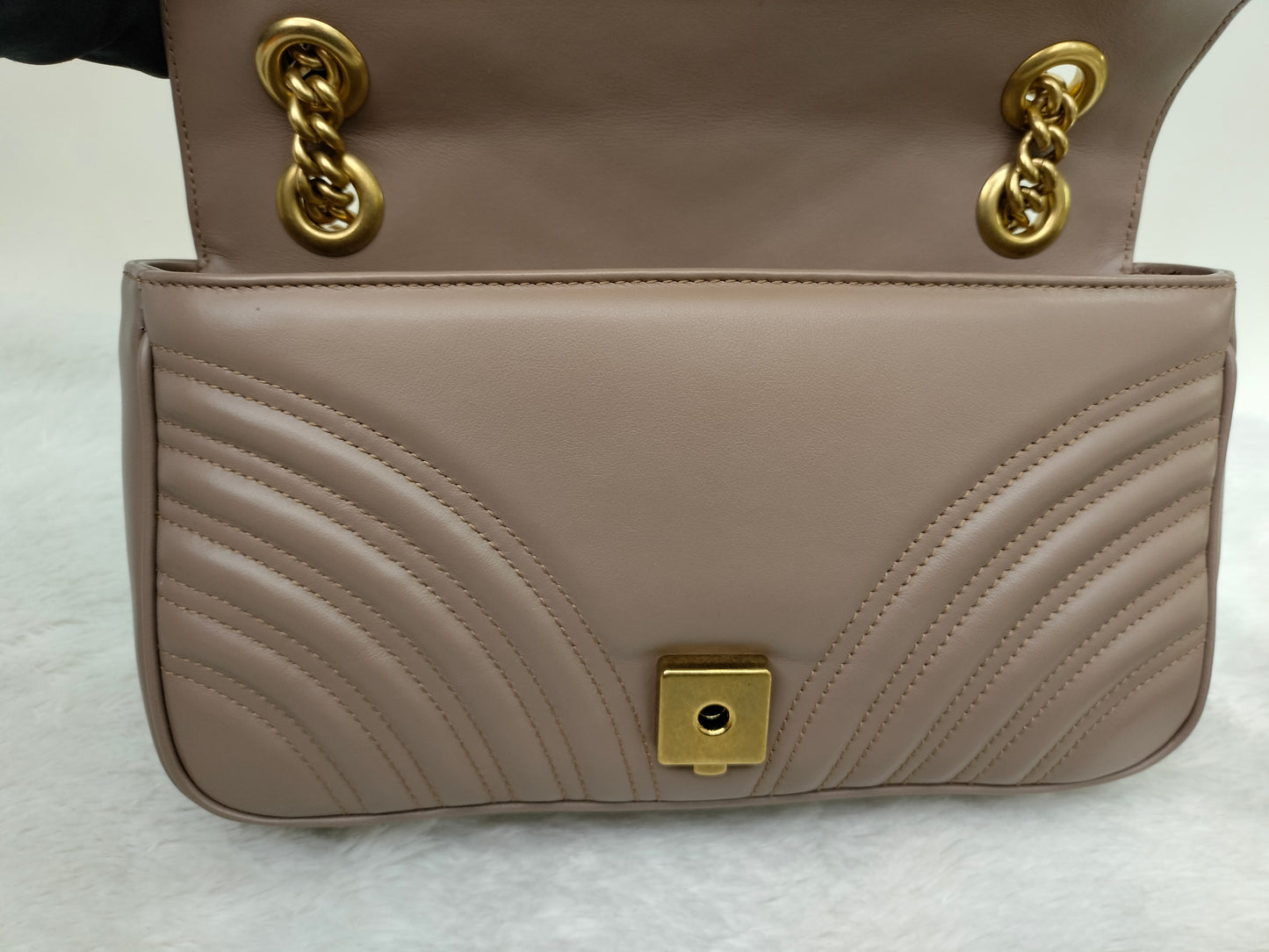 Gucci Marmont Small Nude GHW