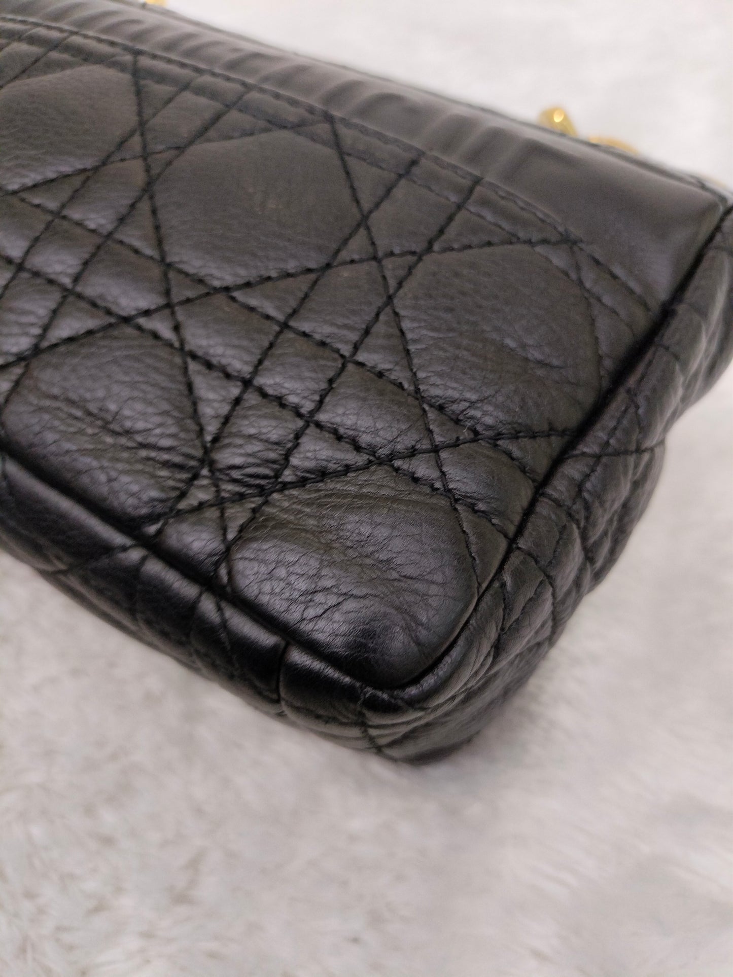 Dior Caro Small Black GHW 2021