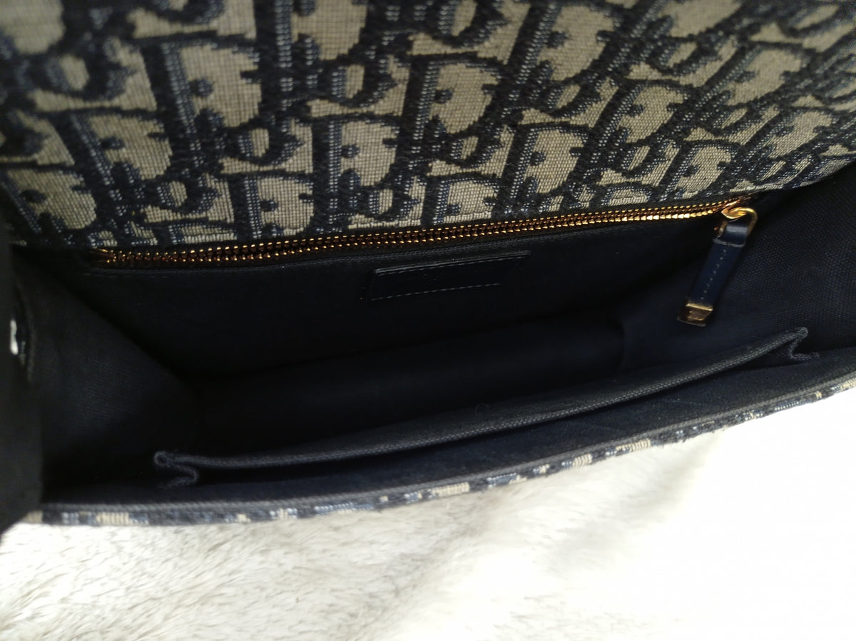 Dior Montaigne 30 Oblique Navy GHW 2019