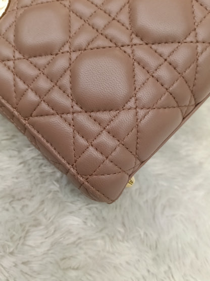 Lady Dior Mini Lamb Fard GHW 2019