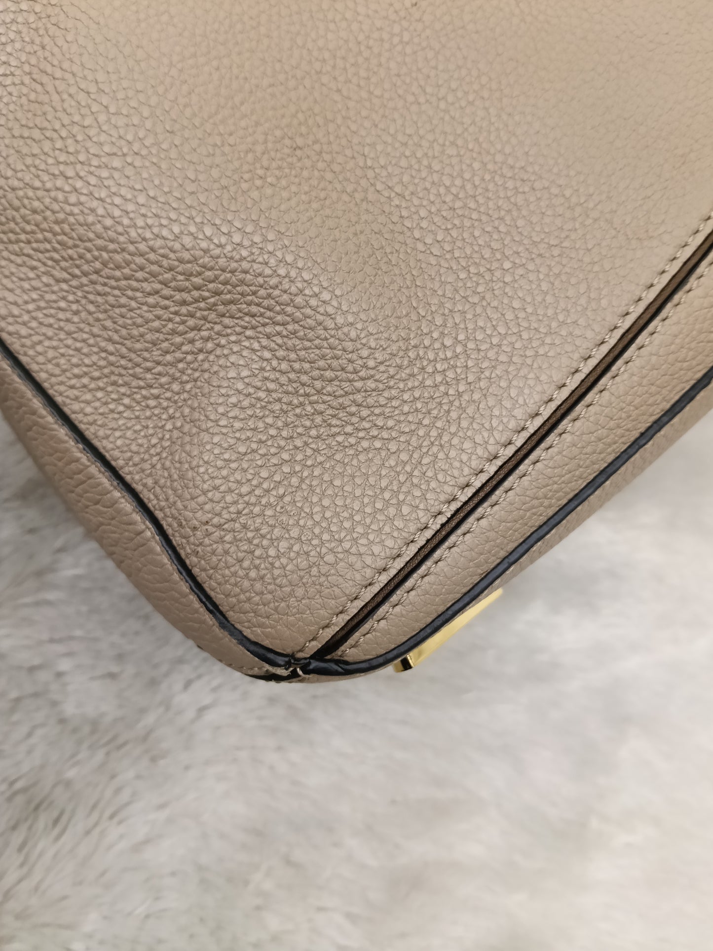 Loewe Puzzle Medium Grained Sand Mink GHW 2018
