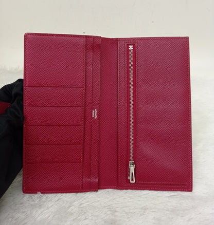 Hermes Bearn Wallet Epsom Rubish PHW #T