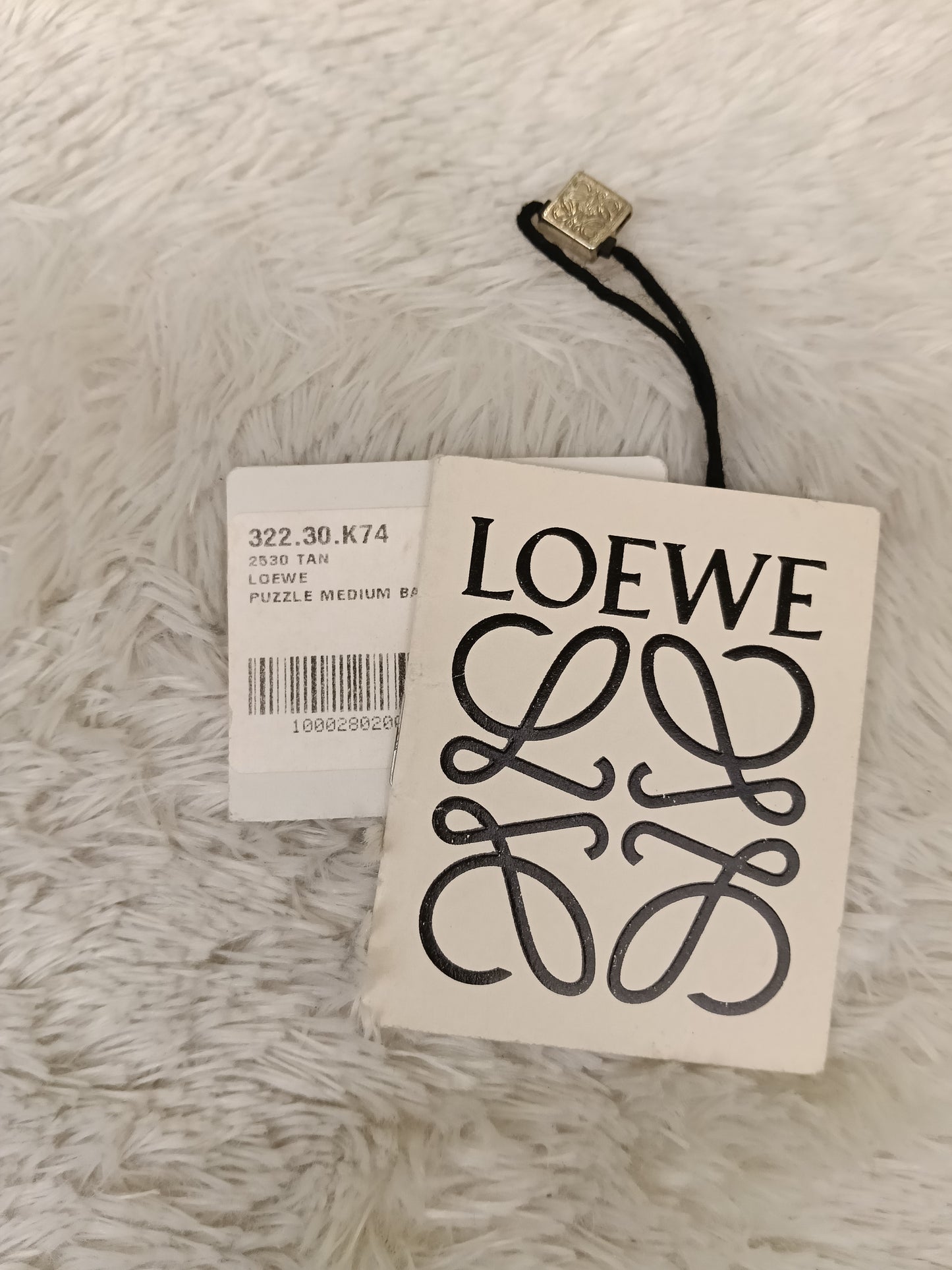 Loewe Puzzle Medium Calfskin Tan SHW 2017