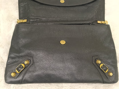 Balenciaga Envelope Clutch Giant Gris GHW 2015