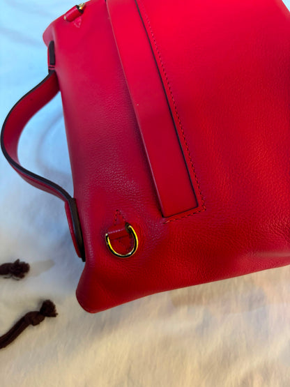 Hermes 2424 Mini Evercolour Swift Rouge De Coeur GHW #Y