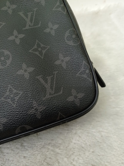 LV Toilet Pouch GM Monogram Eclipse 2017