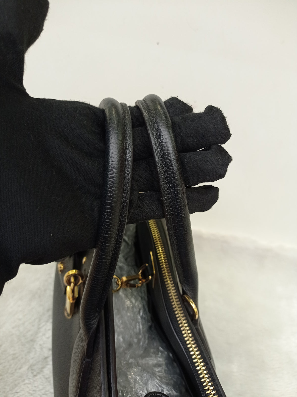 LV Steamer MM Taurillon Noir 2016