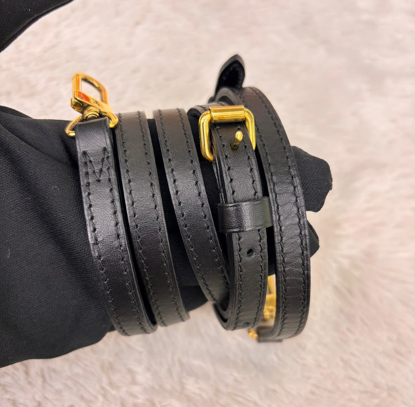 LV Petite Malle Epi Coquelicot Black 2015