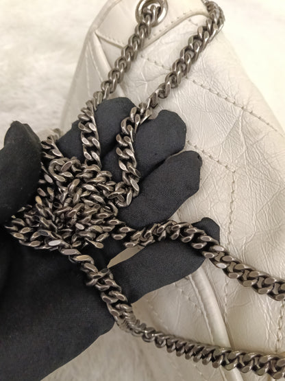 YsL Niki Baby Calfskin Ivory RHW 2022