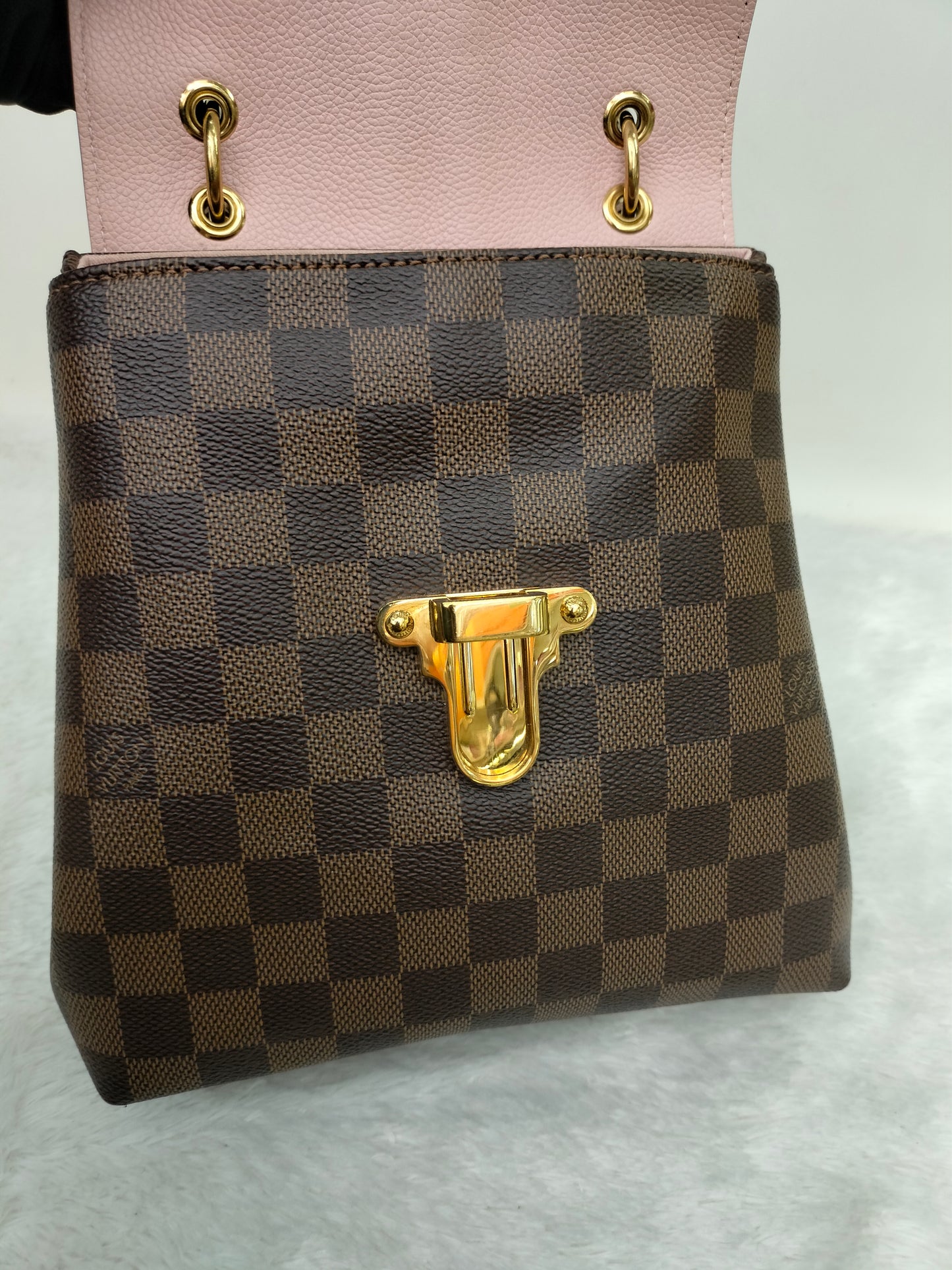 LV Clapton Backpack Damier Magnolia 2018