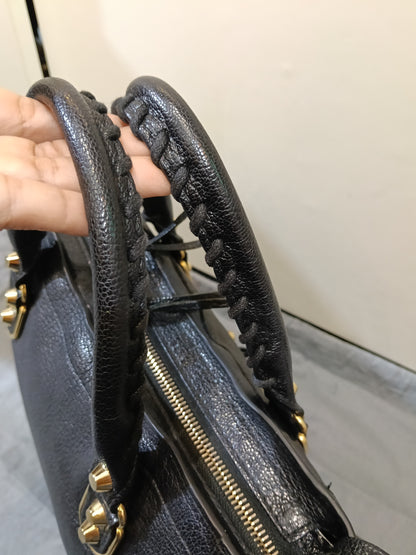 Balenciaga Small City Edge Black GHW 2020