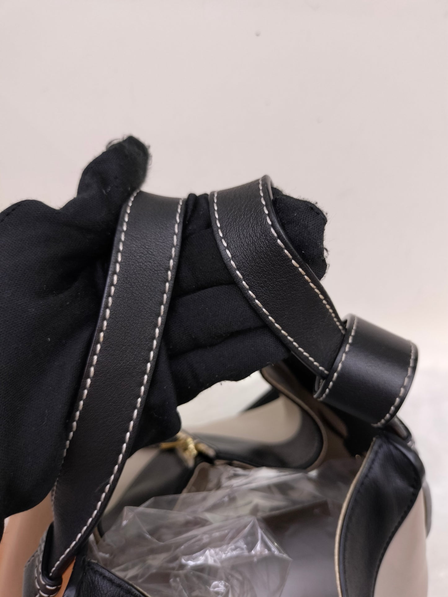 Loewe Hammock Small Beige Brown Black GHW 2018