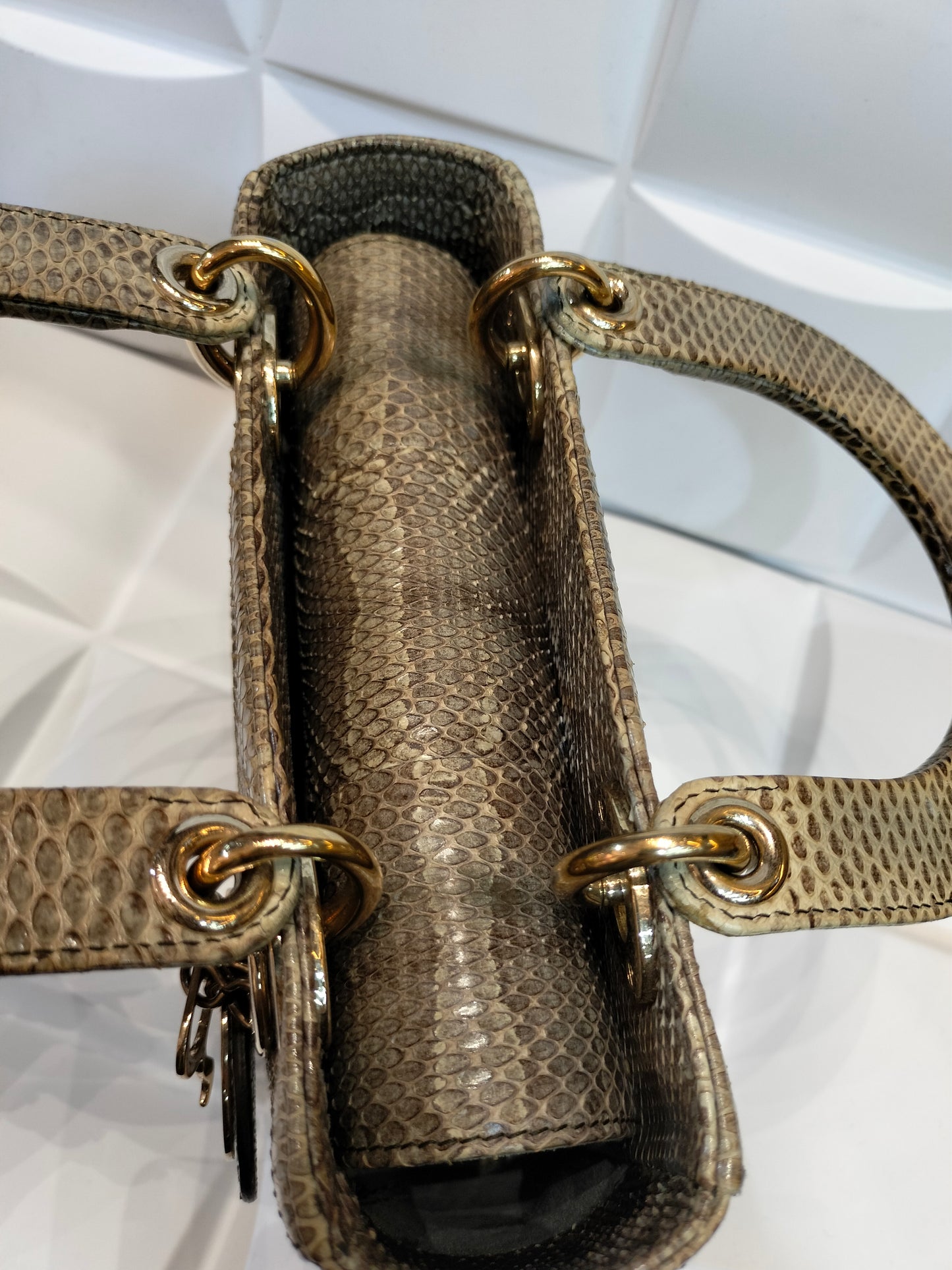 Lady Dior Small Python GHW 2018