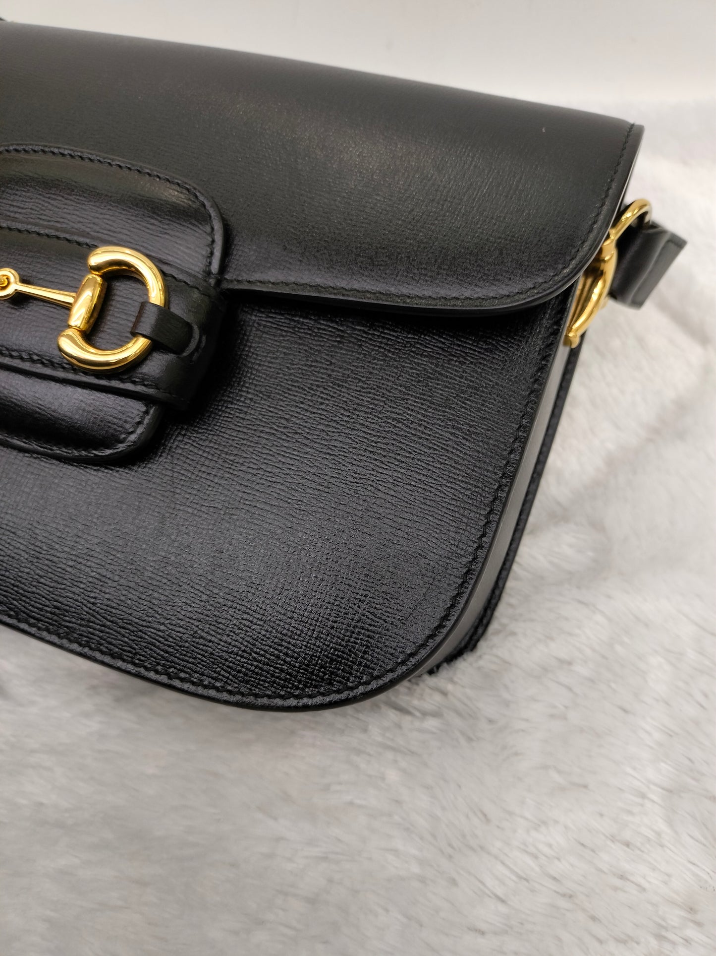 Gucci Horsebit Medium Black GHW