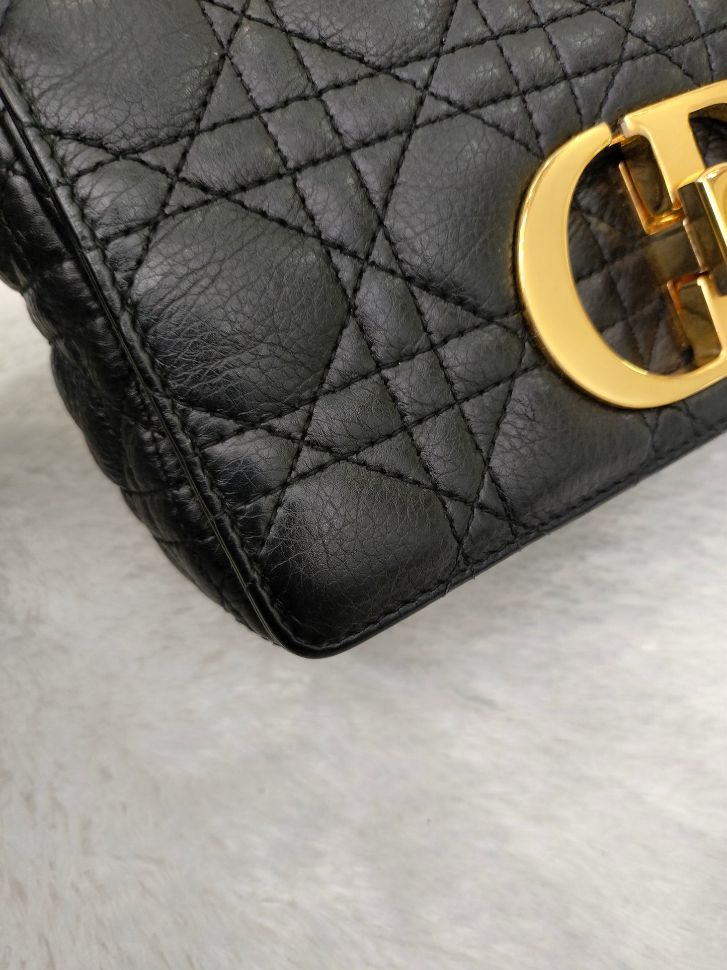 Dior Caro Small Black GHW 2021