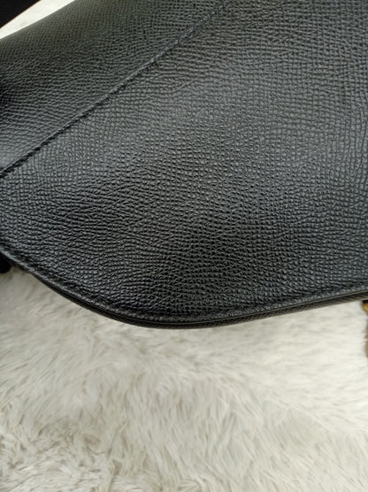 Dior Saddle Medium Grained Black GHW 2021