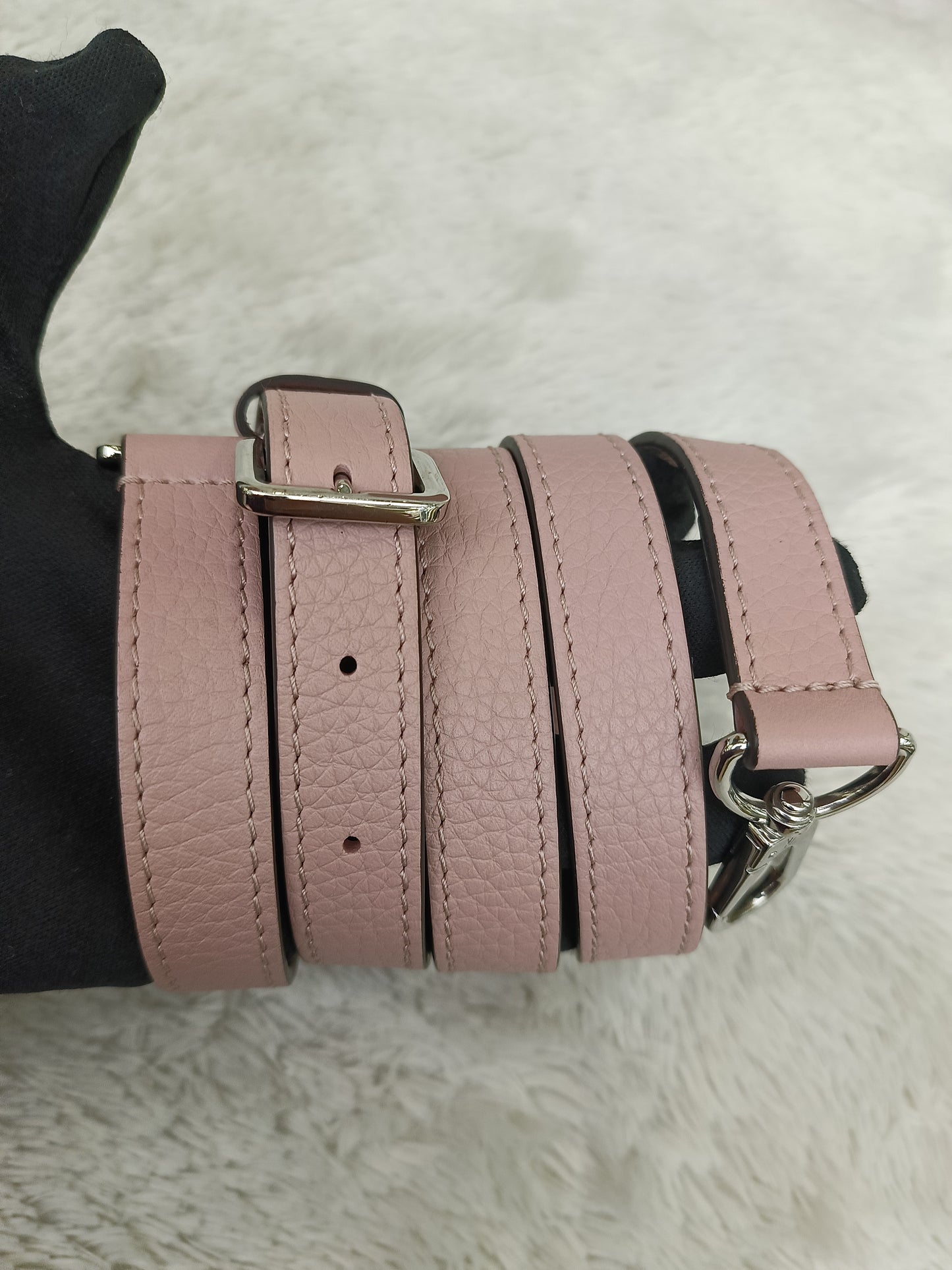 LV Capucines BB Taurillon Magnolia Handle Python 2016