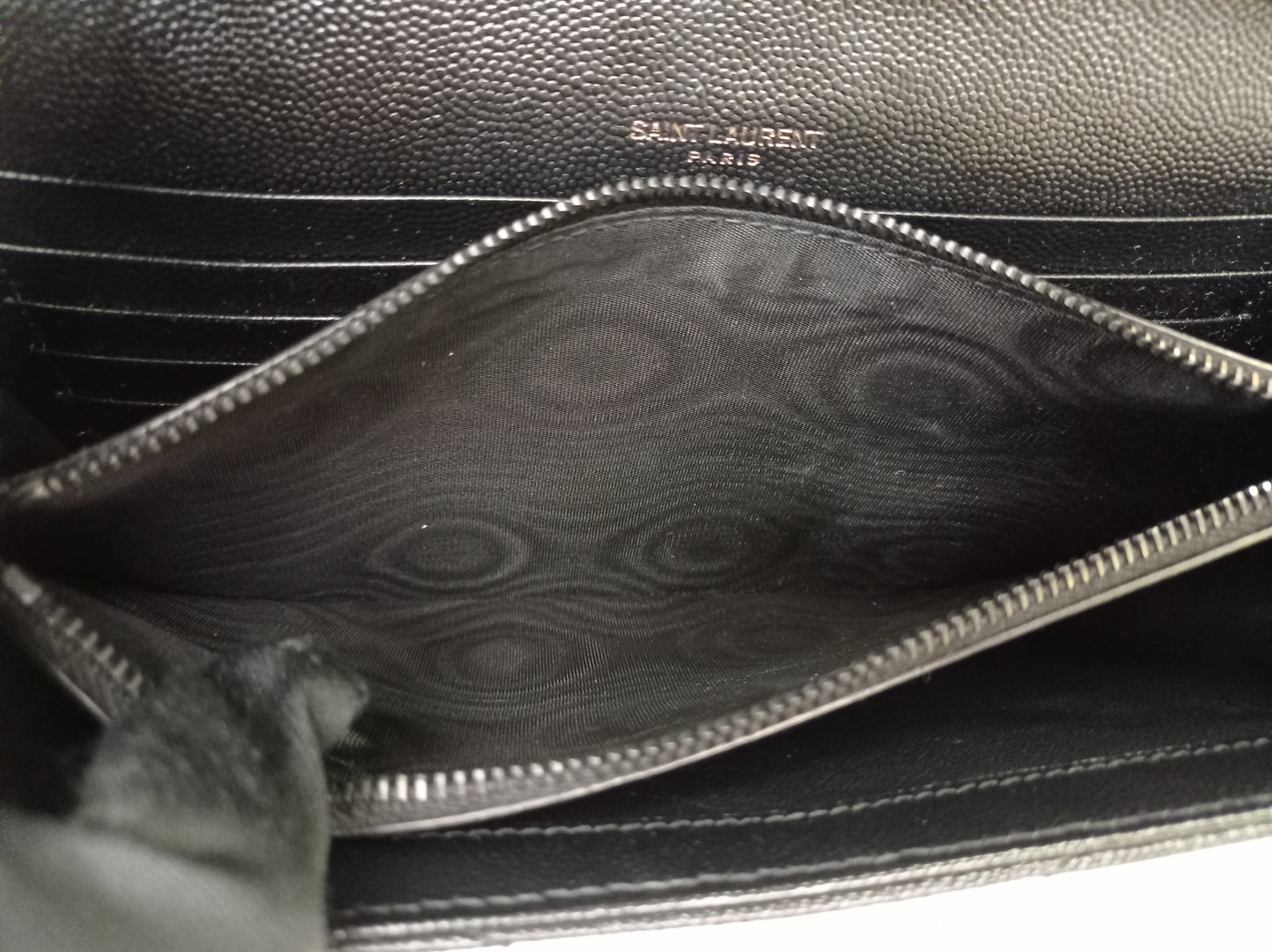 YsL WOC 22 Monogramme Chevron Grained All Black 2022