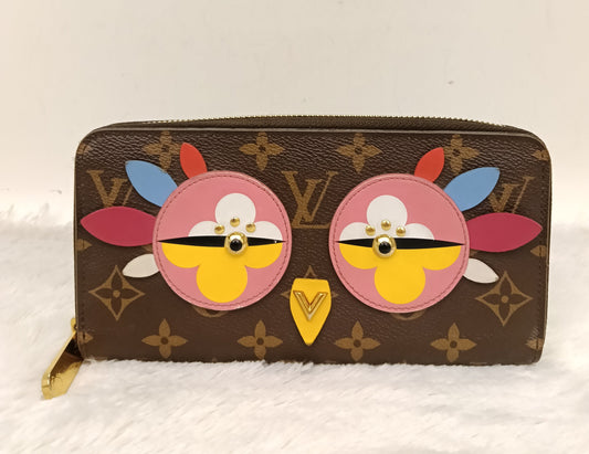 LV Zippy Wallet Monogram Lovely Bird