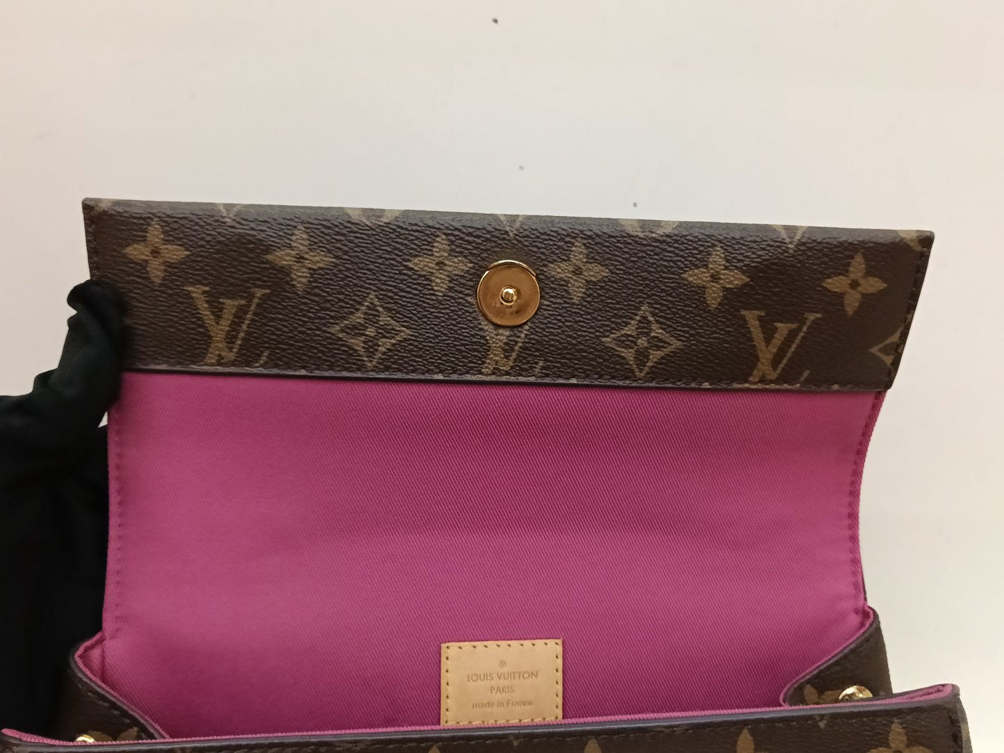 LV Clunny BB Monogram Bordeaux Fuchsia 2018