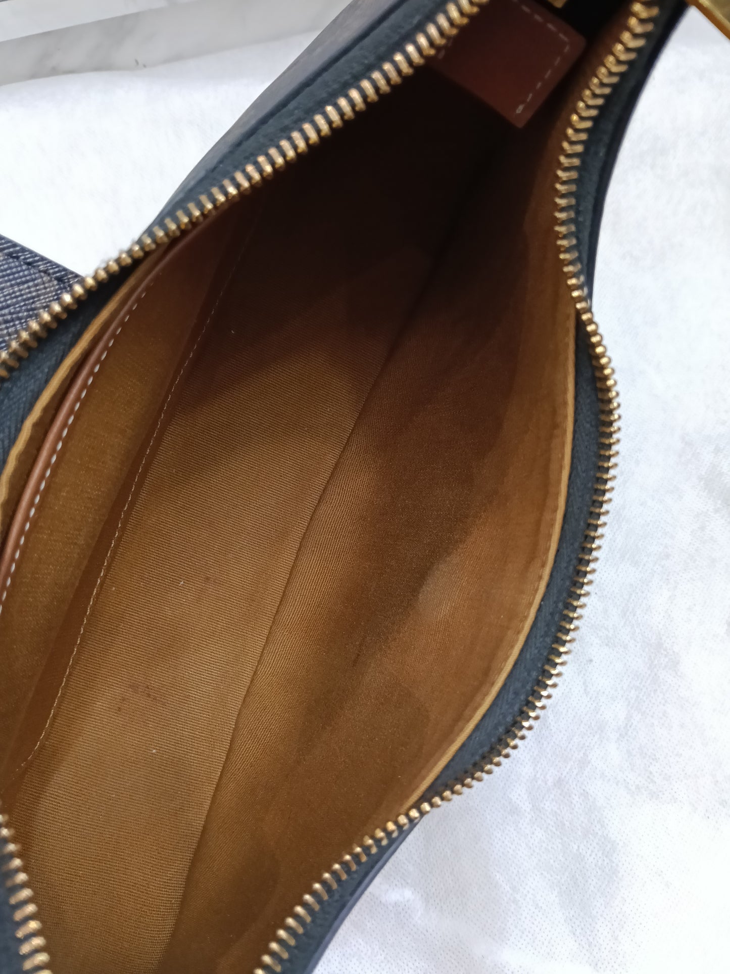 Celine Ava Triomphe Calfskin Tan GHW 2023