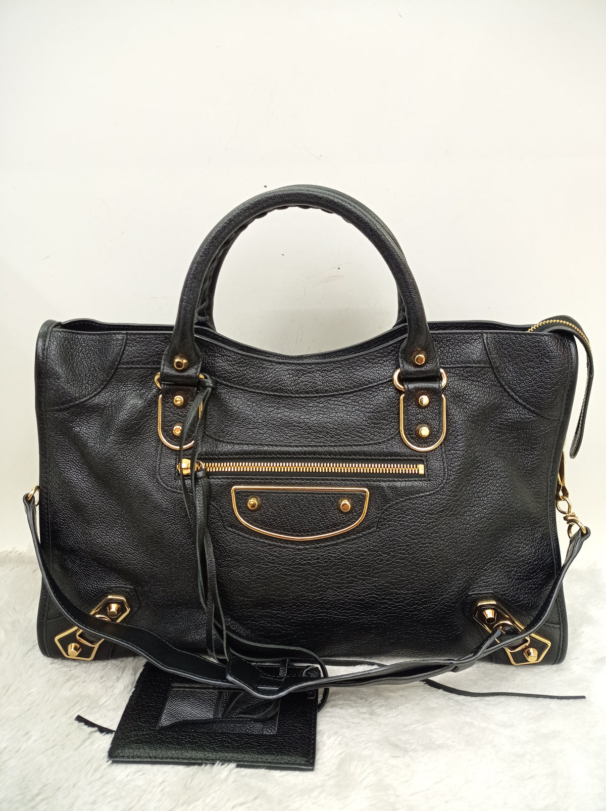 Balenciaga Reguler City Edge Black GHW 2016