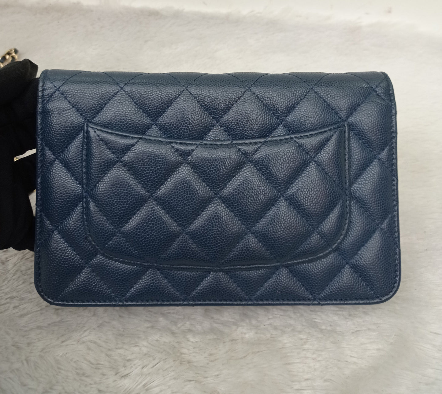 Chanel WOC Caviar Navy GHW #22