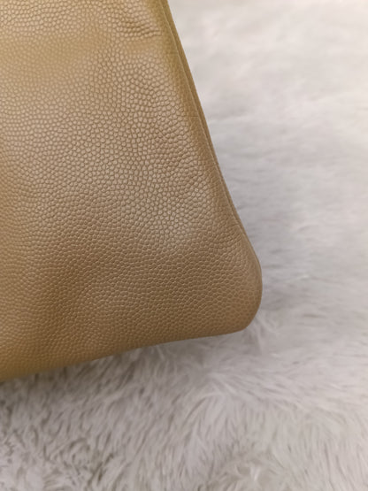 Chanel C25 Medium Caviar Dark Beige GHW (CHIP)