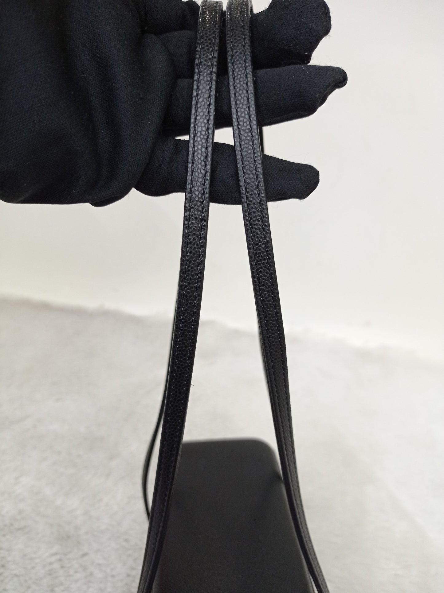 *NEW* Chanel Preppy Coco Long Vanity with Straps Black Caviar GHW (CHIP)