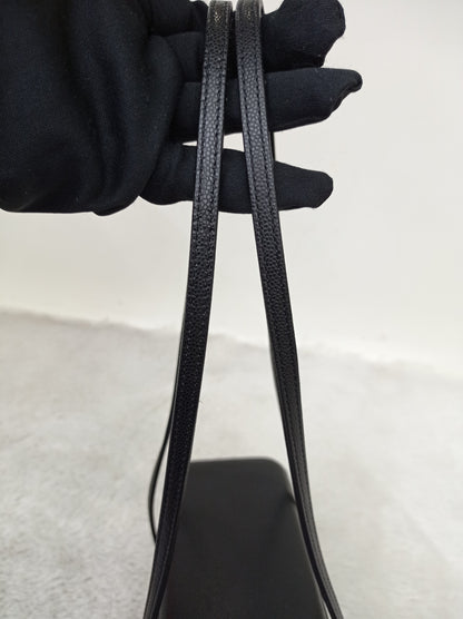 *NEW* Chanel Preppy Coco Long Vanity with Straps Black Caviar GHW (CHIP)