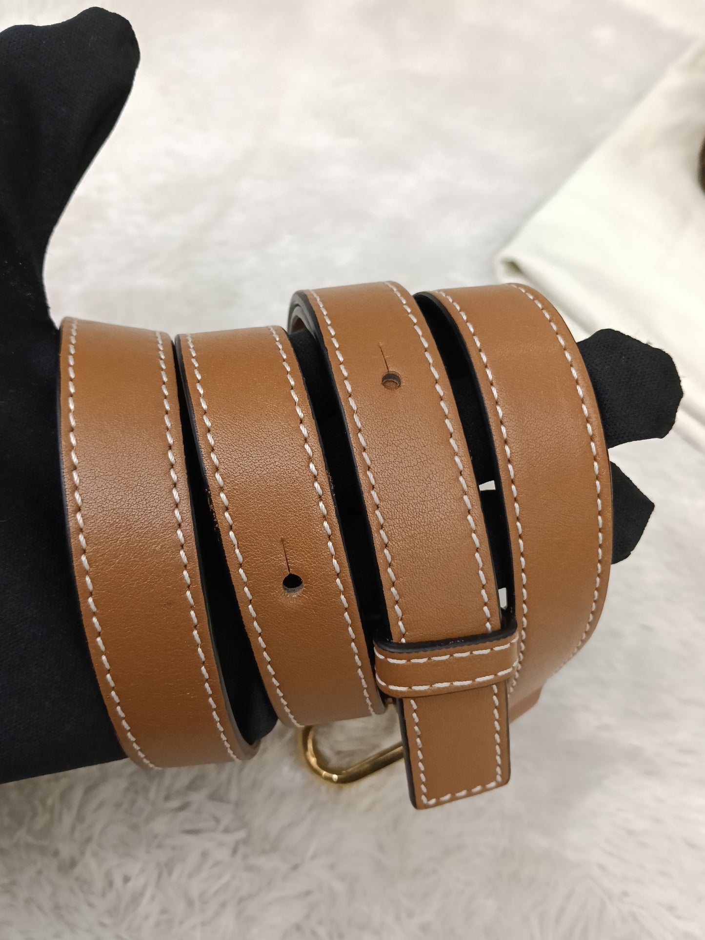 Loewe Puzzle Small Grained Light Caramel GHW 2019